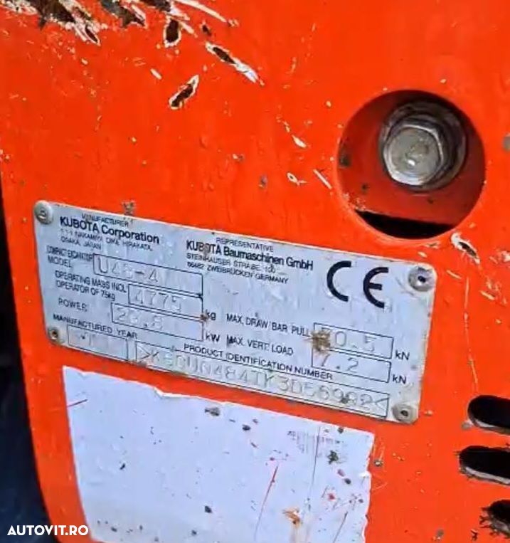 Kubota U48 - 6