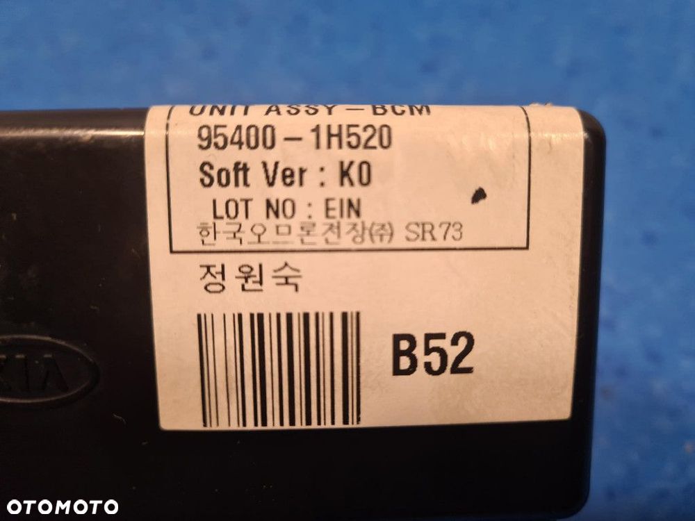 KIA CEED I LIFT MODUŁ BCM 95400-1H520 WD D4EA - 2