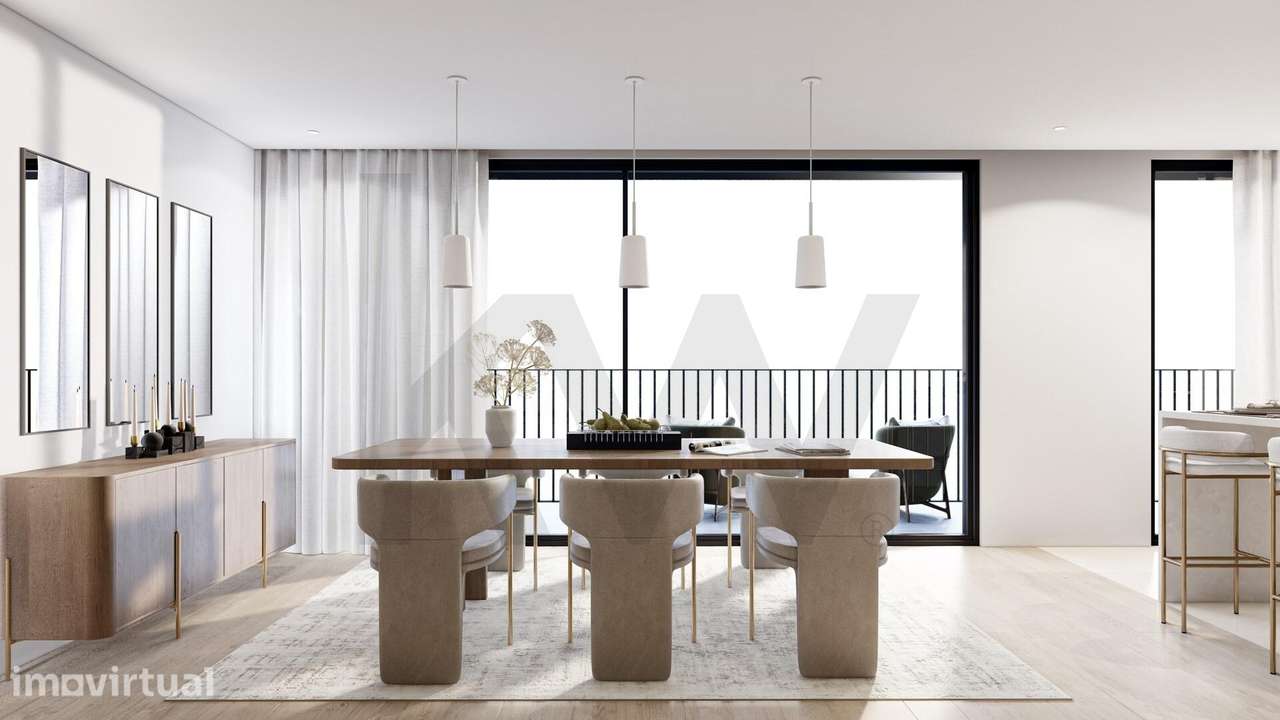Apartamento T3 Novo — Último Piso | Última Fração Disponível | Garagem - Grande imagem: 3/8