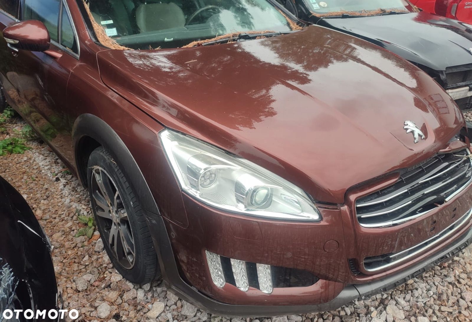 CZESCI DO PRZODU BŁOTNIK LAMPA PEUGEOT 508 I RXH - 1