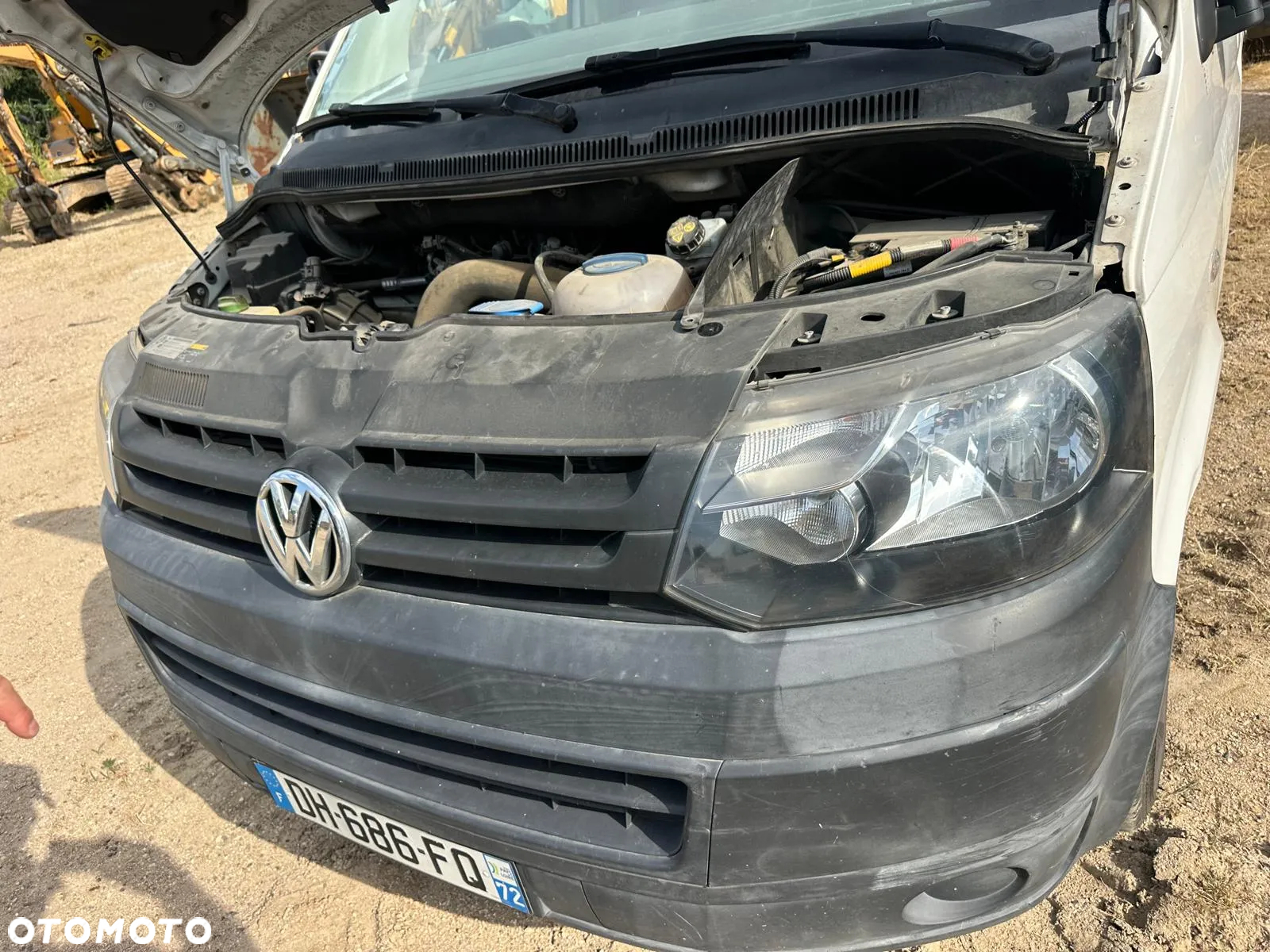 Volkswagen VW Transporter T5 2.0 TDI Wywrotka Kiper Klimatyzacja - 14