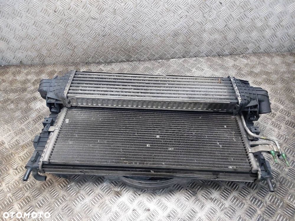 CHŁODNICE KOMPLET + WENTYLATOR FORD C-MAX I MK1 2.0 TDCI 3M5H-8C607-UC - 4