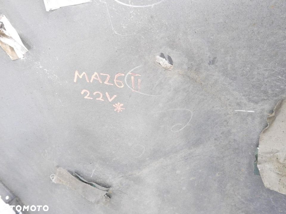 ZDERZAK TYLNY TYŁ 22V MAZDA 6 GH HB - 2