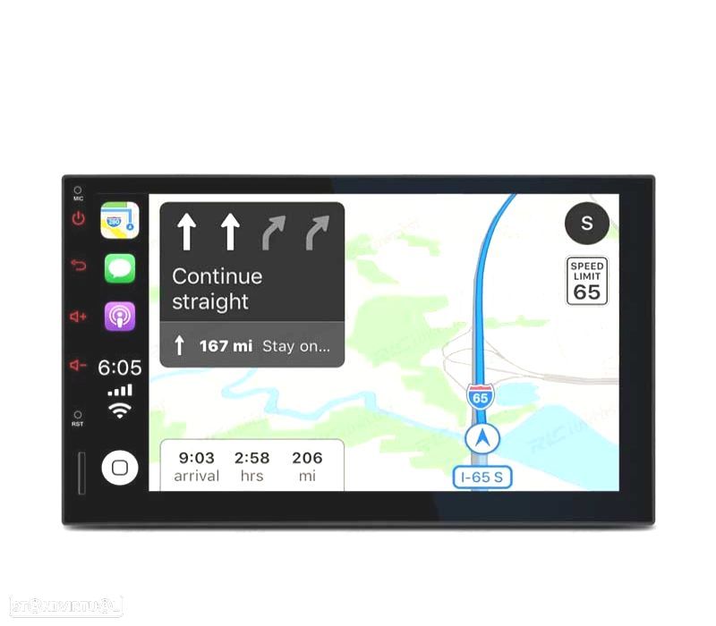 AUTO RÁDIO GPS 7" ANDROID 9.0 2DIM MULTIMEDIA STEREO - 8