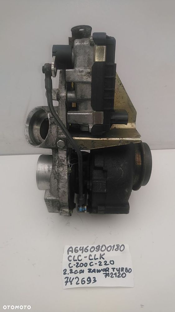 TURBINA 2.2 CDI 102KM 122KM 136KM 150KM CLC CLK C200 C220 A6460900180 742693 712120 - 3