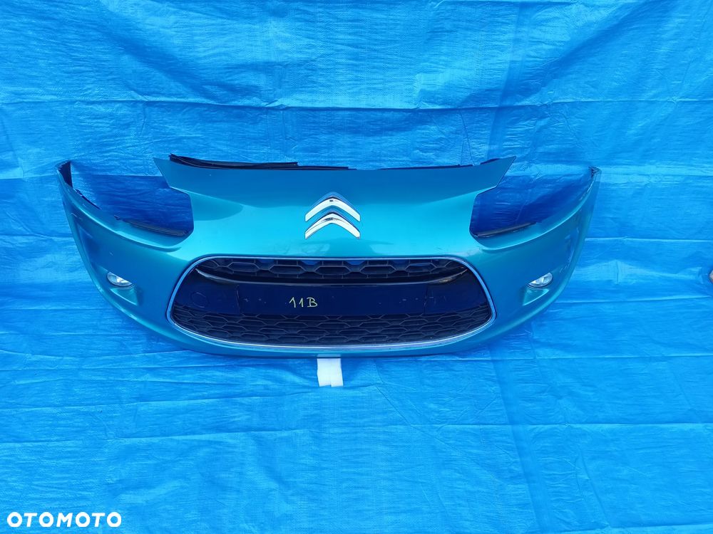 KOMPLETNY Zderzak przód przedni CITROEN C3 II  wysyłka - 2