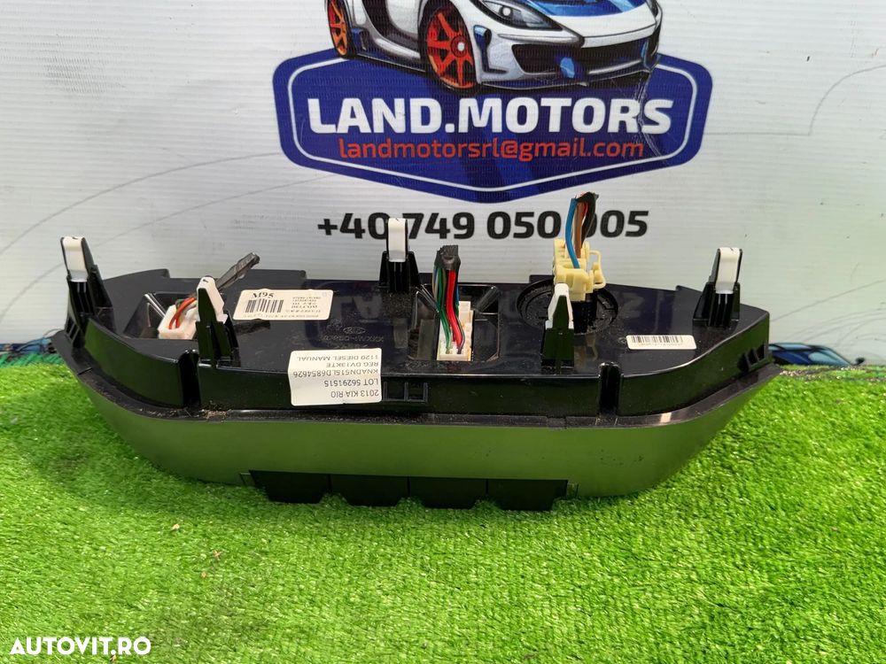 PANOU COMANDA AC / CLIMA KIA RIO 2 2013 1.1 DIESEL (DOHC TCI) / SEDAN 5 USI COD OEM 97250-1W950 1303051536 97250-1WXXX 2011-2017 - 7
