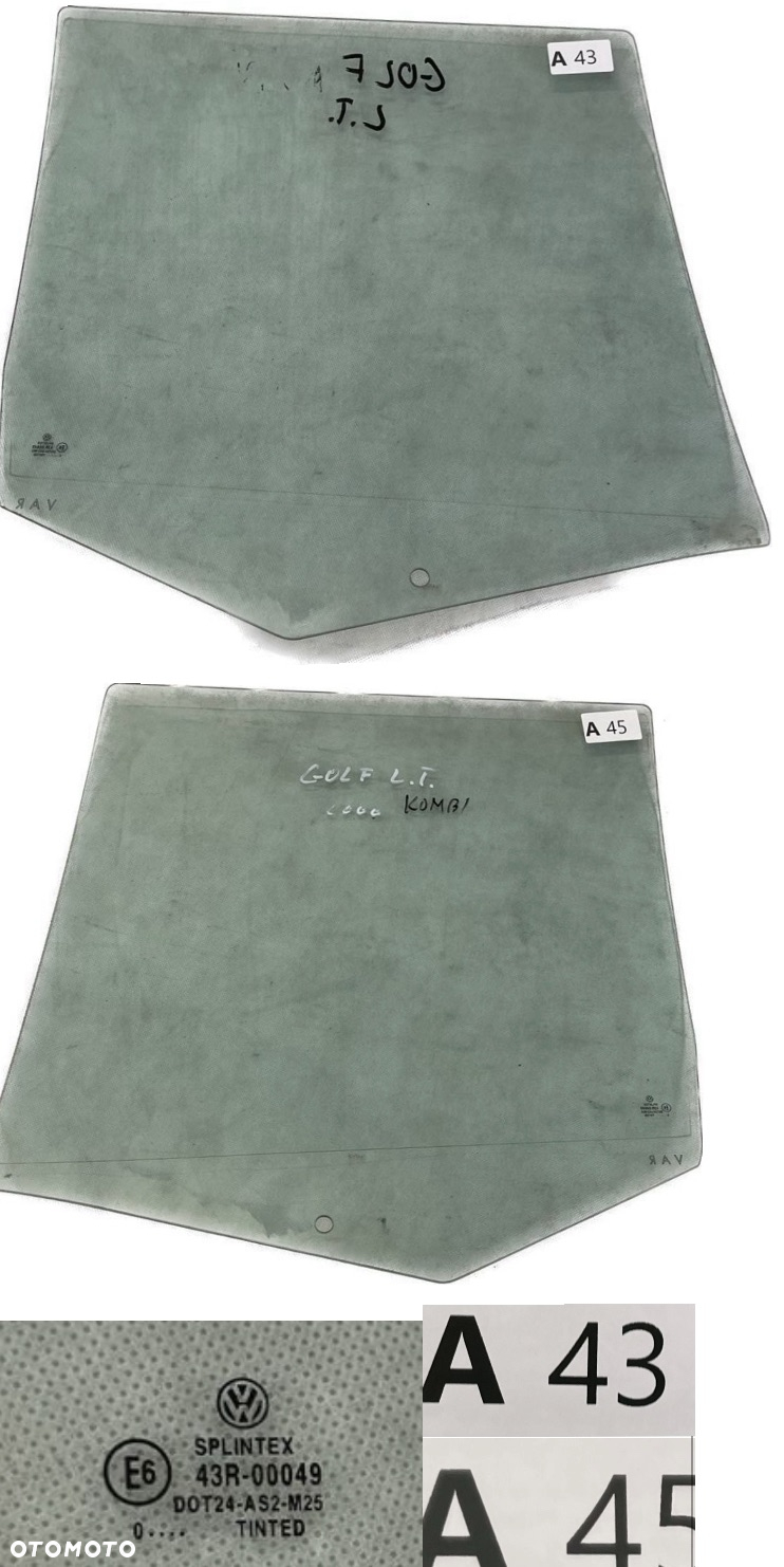 Szyba prawa lewa przód tył tylna SEAT IBIZA || 3 drzwi 96-01r SEAT LEON I Toledo II 99-06r Fiat Panda II 03-12r Peugeot 407 04-11r Suzuki Alto V 98-04r Partner Berlingo 96-10r VOLVO S40 95-04r VW BORA GOLF IV KOMBI 97-04r BMW 3 E46 Lift 1998-2007r - 10