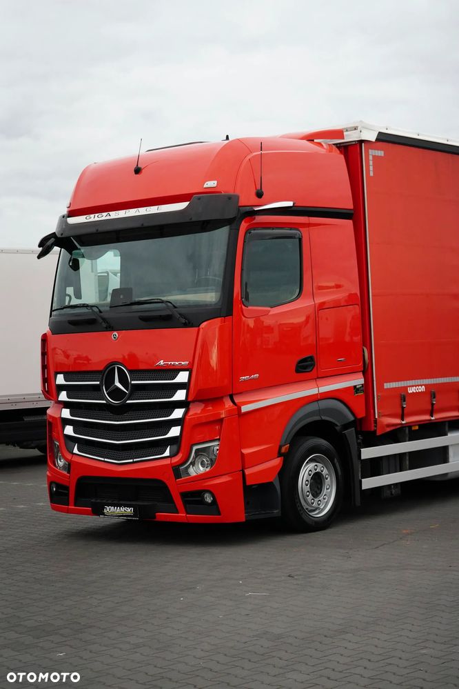 Mercedes-Benz ACTROS / 2548 / ACC / E 6 / MP 5 / ZESTAW PRZEJAZDOWY 120 M3 / GIGA SPACE - 37