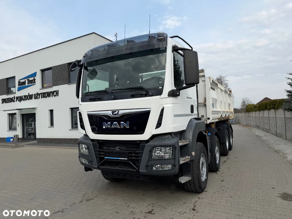 MAN TGS 35.460/8x4/MANUAL/WYWROTKA/ MEILLER KIPPER/ BORDMATIC - 1