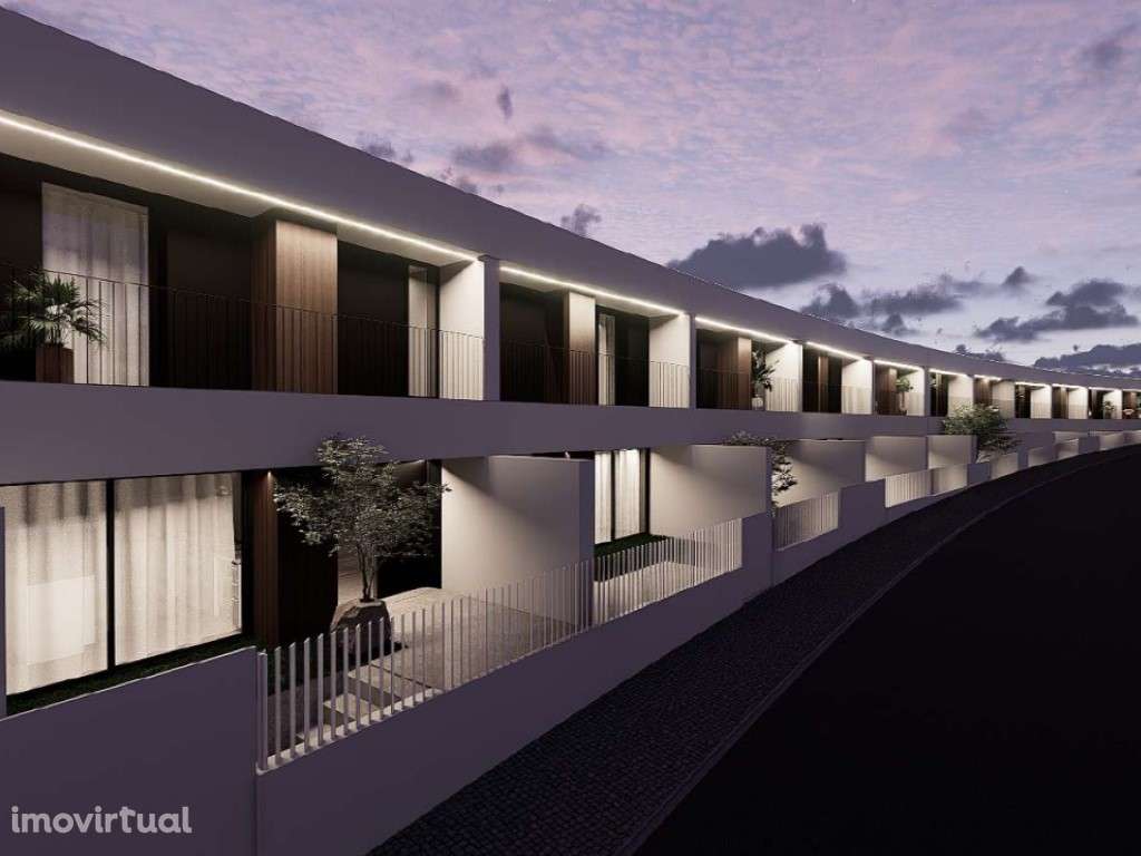 Moradias T3 condomínio fechado com piscina - Grande imagem: 2/11