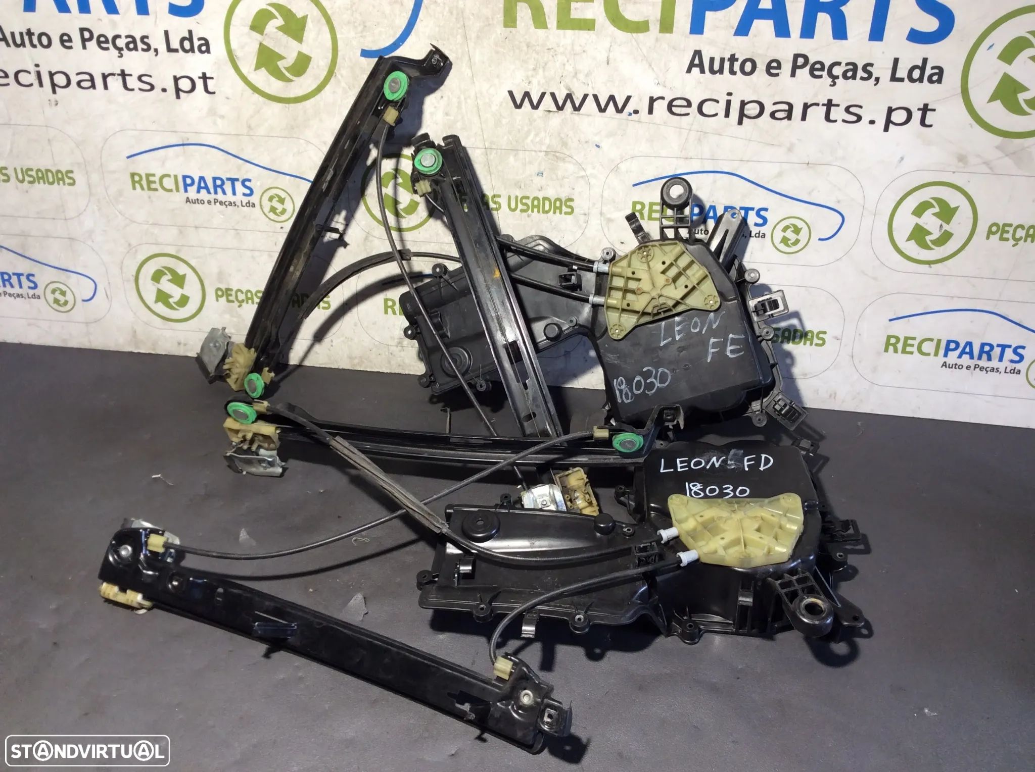 Elevador Vidro Frente Esquerdo e Frente Direito Seat Leon ano 2005 a 2013 - 1