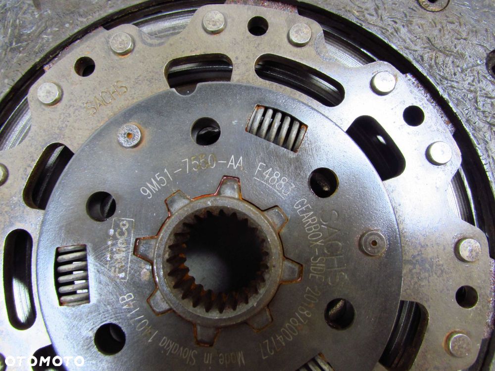 VOLVO PEUGEOT 1.6 D2 E-HDI SPRZEGLO KOLO DWUMASOWE TARCZA 6MM DOCISK 9M51-7550-AA 09- - 11