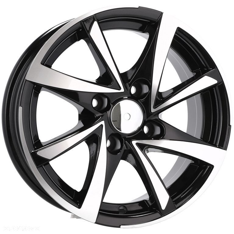4x Felgi 13 4x100 4x108 TOYOTA Yaris VW Polo Picanto - BK575 - 10