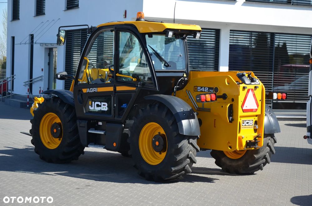 JCB 542-70 AGRI 2024r / ŁYŻKA 3m i WIDŁY / 748mth! / TORQUE LOCK 4 / Q-FIT / REWERS WENTYLATORA / OSŁONY POD. / ZACZEP + INSTALACJA - 12