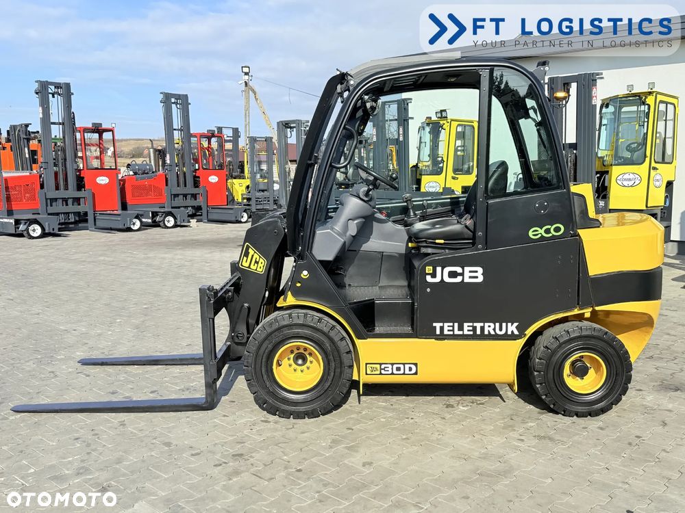 JCB WÓZEK TELESKOPOWY JCB TLT30D / KABINA / 2018 ROK / PRZESUW BOCZNY / NOWE OPONY - 12