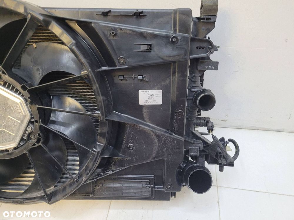 opel astra k 1.4 t 1.6 cdti komplet chłodnic chłodnice wentylator 13356651 - 6