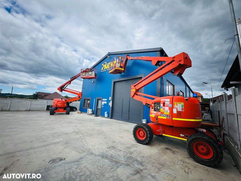 JLG 450AJ seria II din 2010 nacela brat articulat 16 metri diesel chirie vanzare  Valcea Pitesti Bucuresti Slatina Craiova Droberta Turnu Severin Cluj Sibiu Deva Alba - 2