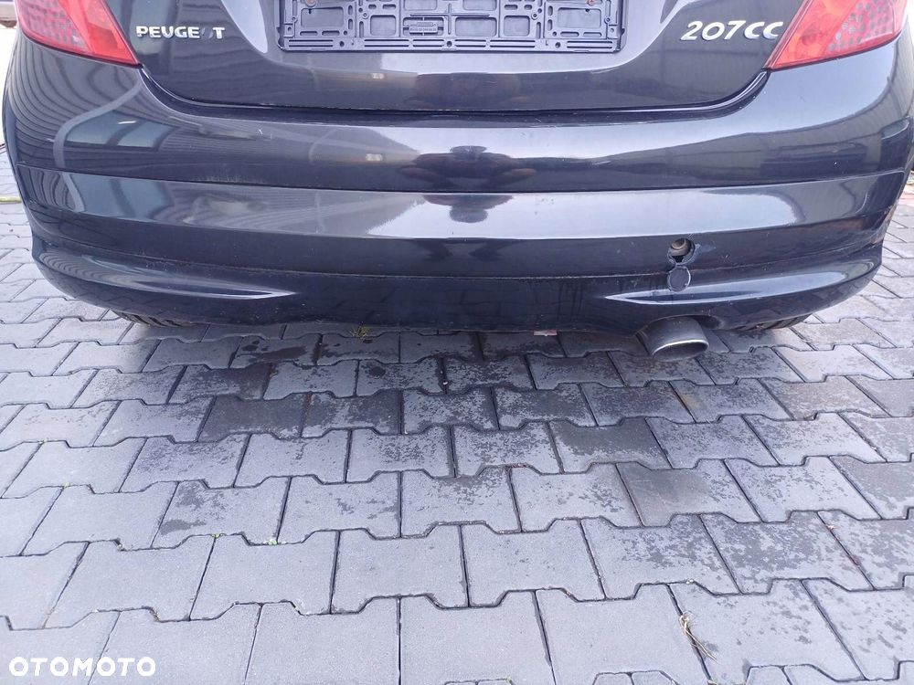 KOMPLETNY TYŁ PEUGEOT 207 CC EXLB KLAPA ZDERZAK LAMPY - 2