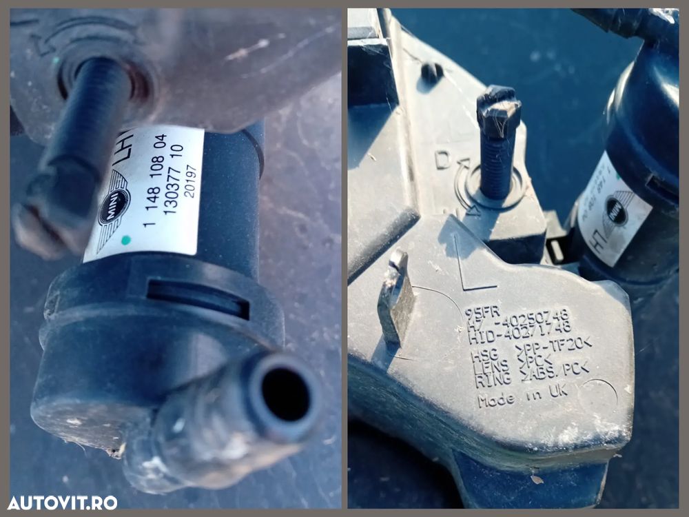 Far Stanga Dreapta cu Spalator Original Mini R50 R53 - 3