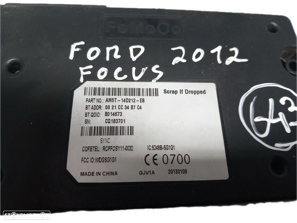 Módulo Eletrónico Ford Kuga Ii (Dm2) - 4