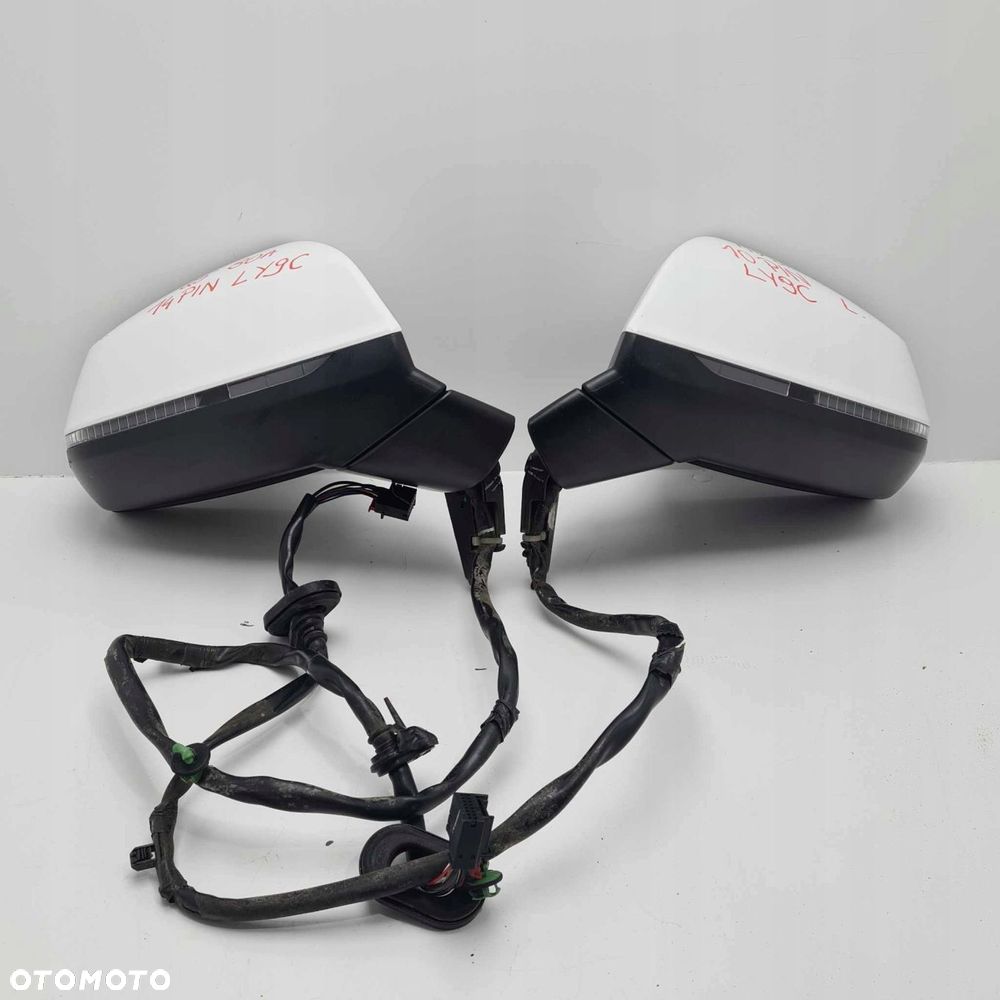 audi q5 ii 80a lusterko prawe 14 pin ly9c - 1