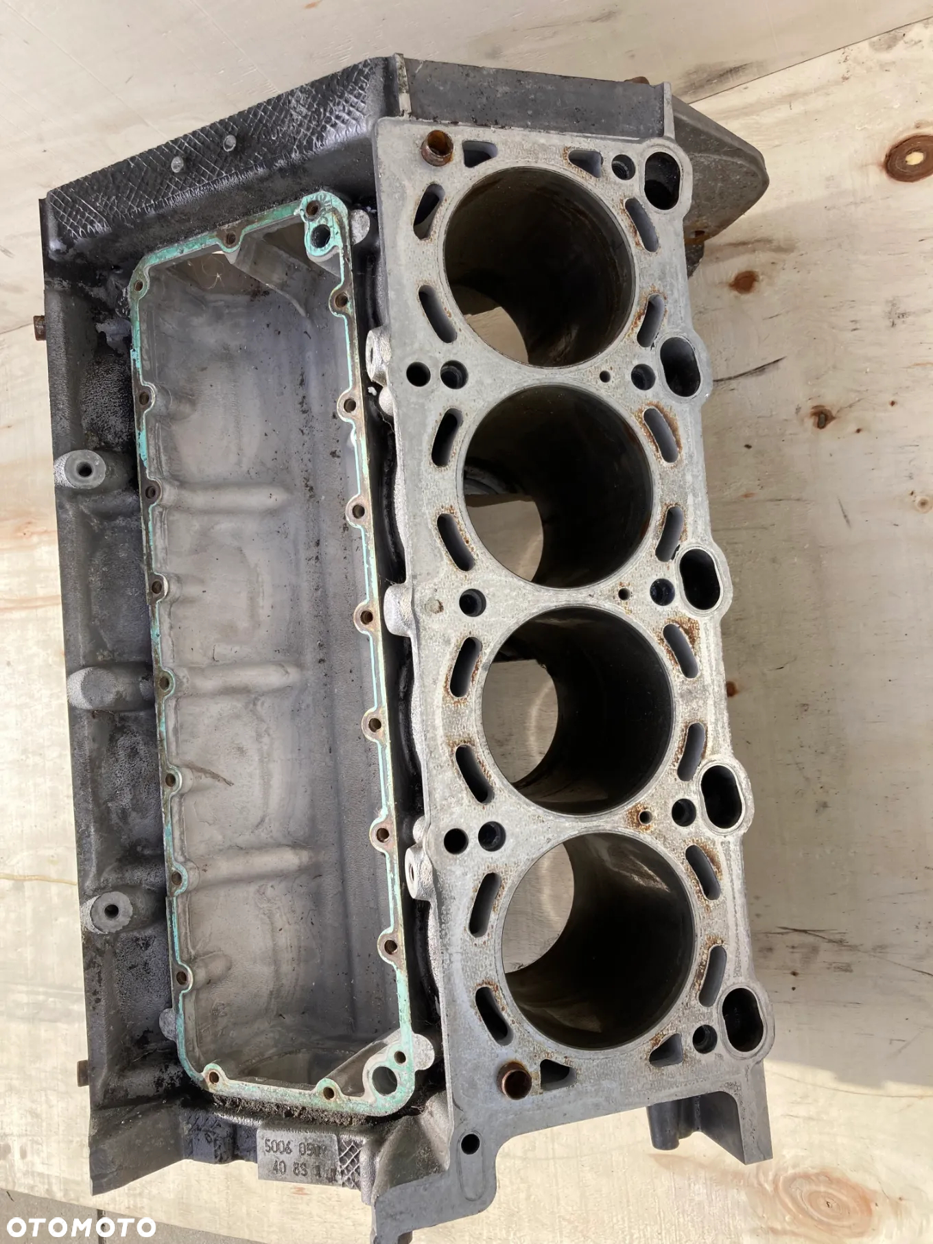 BLOK SILNIK BMW M60B40 4.0 V8 E31 E32 E34 E38 M60 B40 SŁUPEK 1725963 408S1 - 19