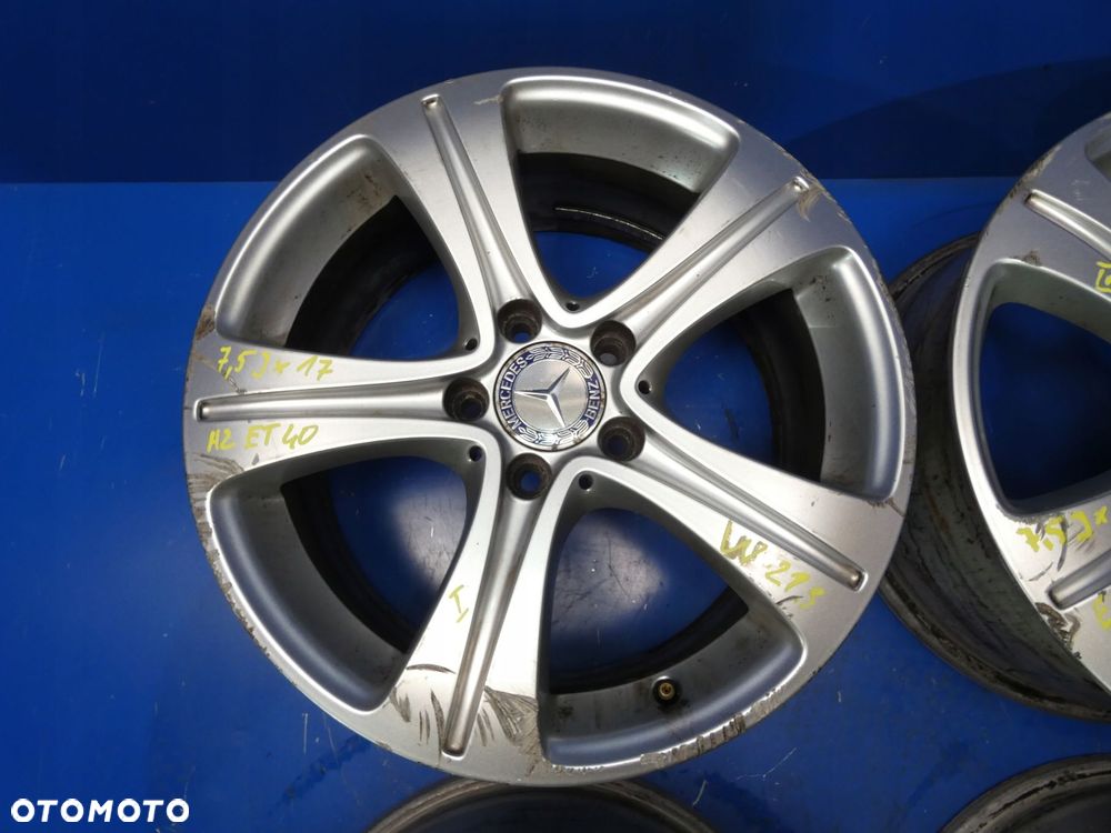 MERCEDES E KLASA W213 C W205 FELGI ALUMINIOWE 17'' R17 5X112 KOMPLET - 2