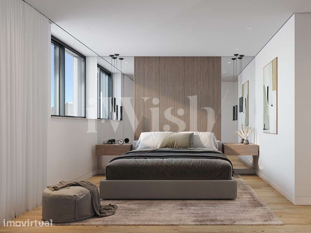 T2 Duplex nos Pisos 10.º e 11.º em Leça da Palmeira - Grande imagem: 5/14