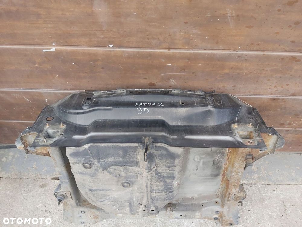 MAZDA 2 II DE pas tylny podłoga bagażnika wanna - 3