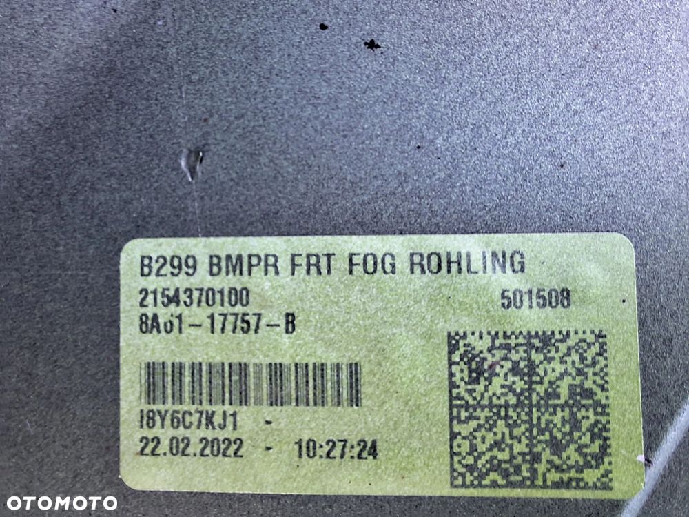 FORD FIESTA MK7 08-12r ZDERZAK PRZÓD PRZEDNI ORYG. 8A61-17K819 WYSYŁKA 24H - 14