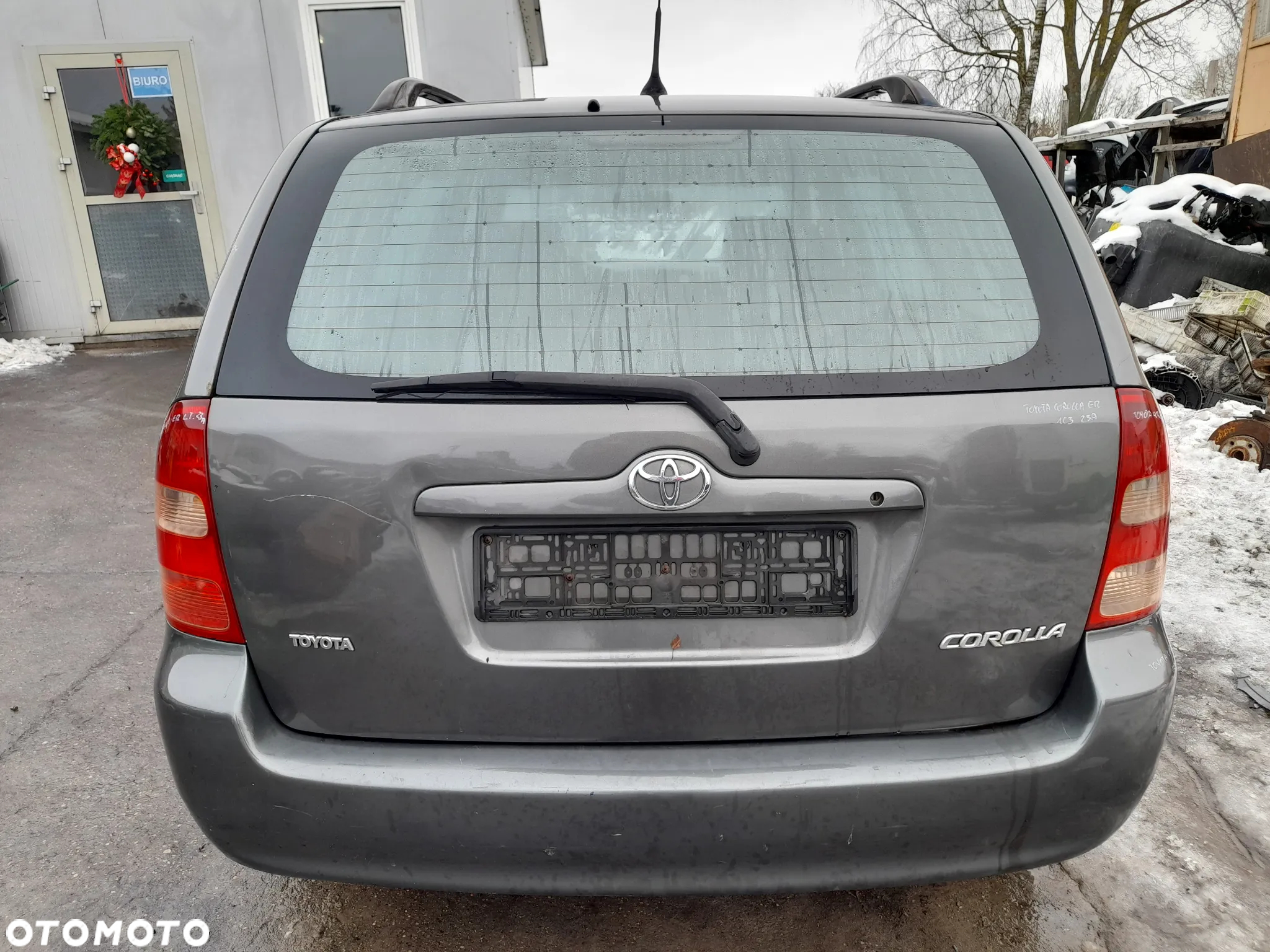 SILNIK 2.0 D-4D 90KM 66kW SŁUPEK 1CD-FTV TOYOTA COROLLA E12 - 12