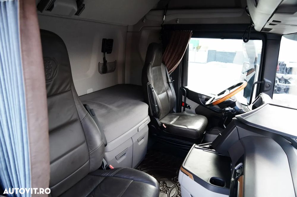 Scania S 500 / RETARDER / I-PARK COOL / JANTE DIN ALIAJ / PIELE / ANVELOPE 100% - 36