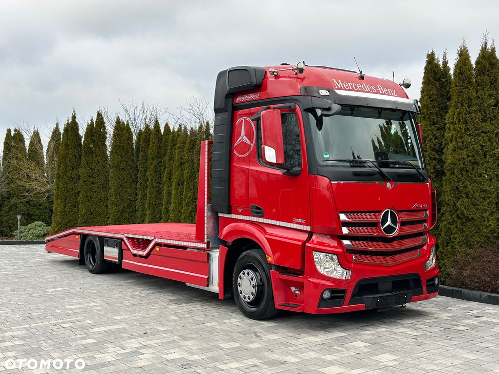 Mercedes-Benz / ACTROS / NOWA ZABUDOWA / 148 TYS.KM. / NAJAZD / LAWETA / - 40