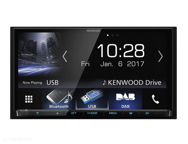 Radio nawigacja monitor navi do Mercedes SLK R171 W171 Kenwood DMX7017DABS - 18