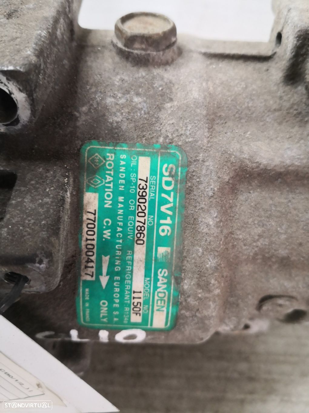 Compressor Do Ar Condicionado Renault Clio Ii (Bb_, Cb_) - 1