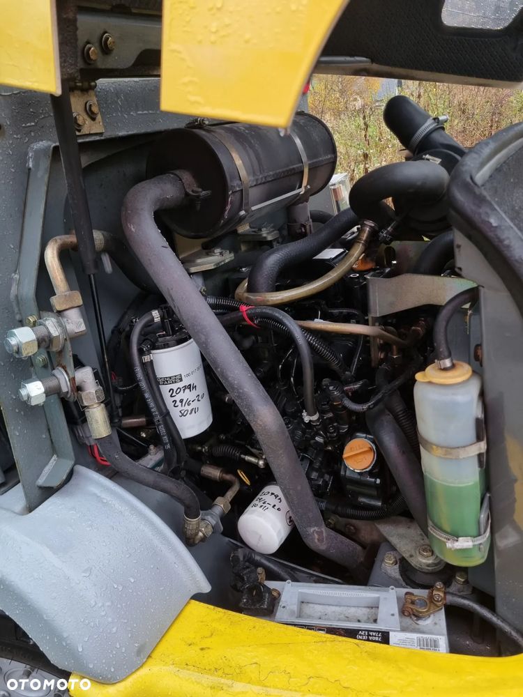 Kramer Ładowarka kołowa 348  JAK NOWA! Import Norwegia Łyżka szufla+ widły Serwisy w Dekra 4koła skręt Zero luzów wycieków Oryginał dodatkowa Hydraulika Yyanmar silnik - 21