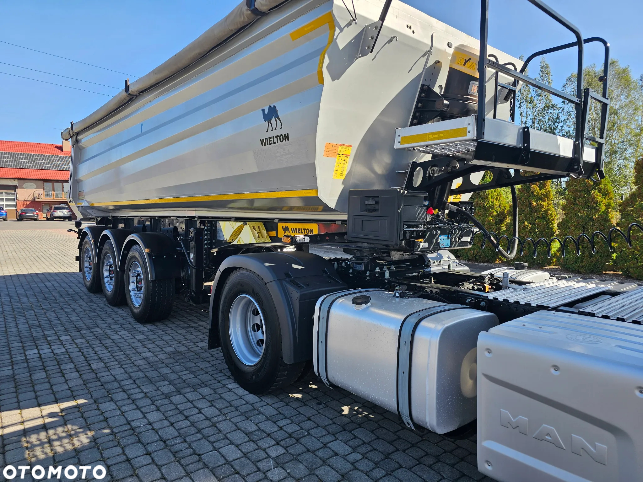 MAN TGX 18.510 HYDRAULIKA+WIELTON 28m ZESTAW JAK NOWY! - 9