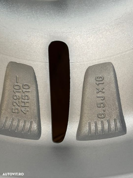 vând jante originale noi Hyundai Teracan pe 16” - 7
