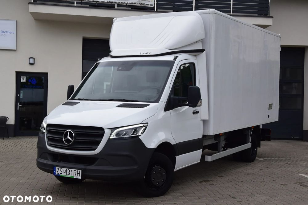 Mercedes-Benz Sprinter 519 CDI  Kontener Na bliźniaku , Automatyczna skrzynia 190 KM, Salon PL   Na gwarancji - 4