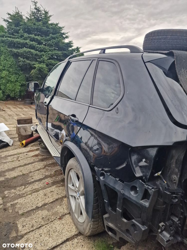 Bmw x5 e70 30d lift 3.0d n57 245km lakier 475 blacksaphire Metallic mpakiet wewnętrzny skóra, czarny sufit, panorama, na części - 4