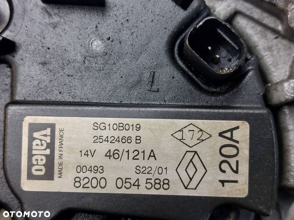 ALTERNATOR RENAULT SCENIC I LIFT 1.9 DCI 8200054588 - 5