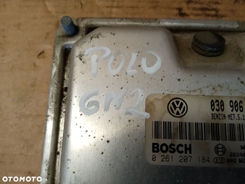 Komputer sterownik silnika VW Polo 6N2 1.0 MPI 030906032CE - 5