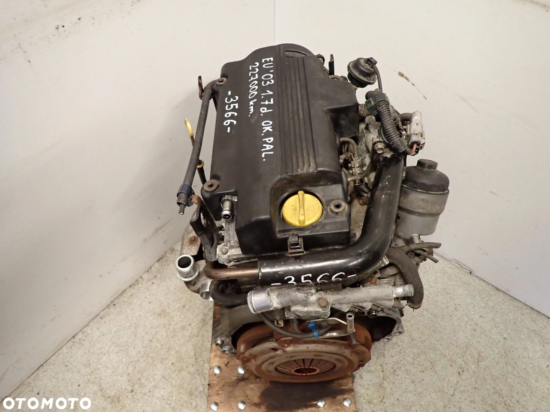 HONDA CIVIC EP 01-05 4EE 1.7 DIESEL SILNIK MOTOR - 9