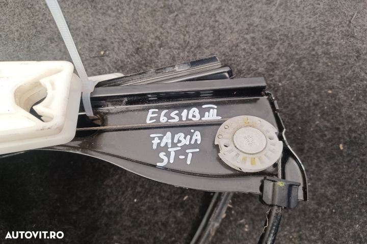 Macara geam fata stanga electrica 6V0837461B 6V0837461B Skoda Fabia N - 4