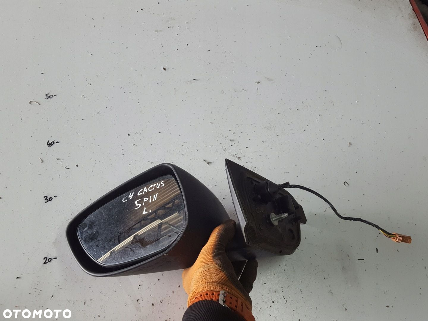 CITROEN C4 CACTUS 14-17r LUSTERKO LEWE 5 KABLI - 2