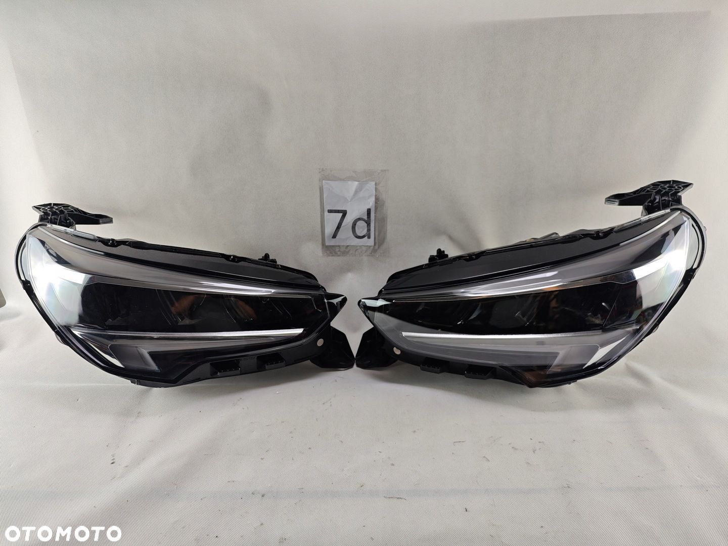 OPEL CORSA F FULL LED LEWY PRAWY REFLEKTOR LAMPA LEWA PRAWA - 1