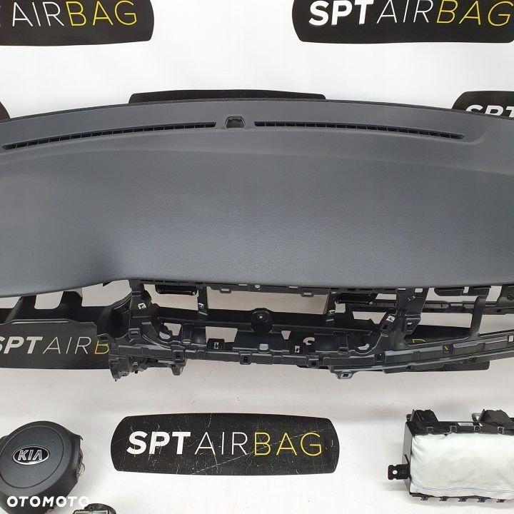 KIA STONIC DESKA ROZDZIELCZA KONSOLA KOKPIT PULPIT PODUSZKI AIRBAG AIR BAG PASY KIT SET - 3