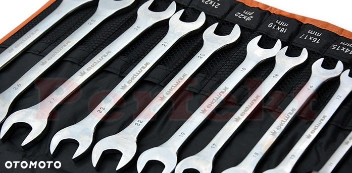 ZESTAW KLUCZY PŁASKICH DWUSTRONNE 6-32mm 12sztuk - 3