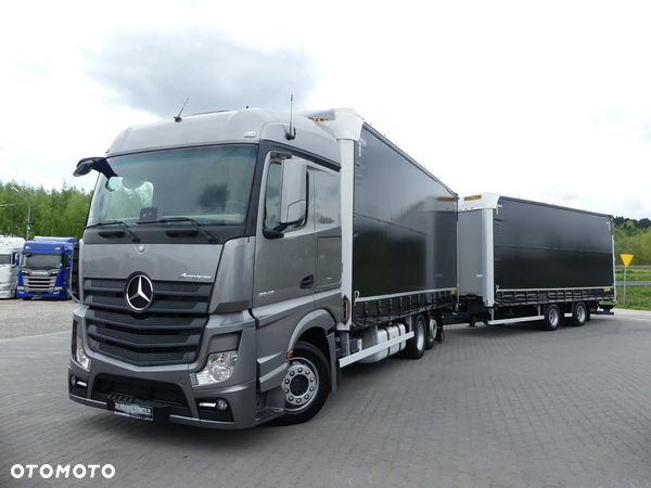 Mercedes-Benz ACTROS 2545 MP4 / EURO 6 / ZESTAW TANDEM 7,70+7,70 /